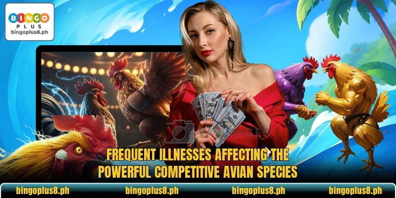Frequent illnesses affecting the powerful competitive avian species