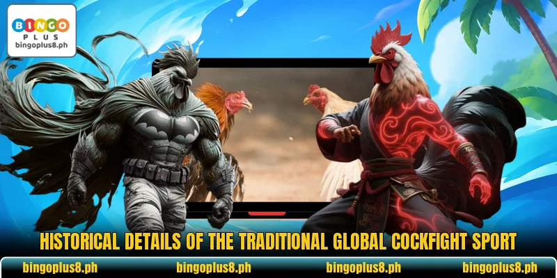 Historical details of the traditional global cockfight sport