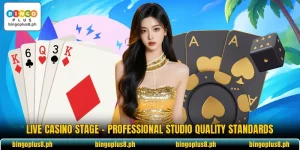 Live Casino Stage - Professional Studio Quality Standards