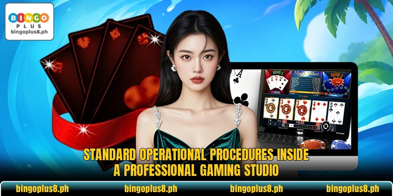 Standard operational procedures inside a professional gaming studio