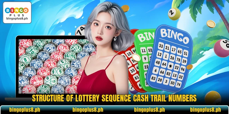 Structure of lottery sequence Cash Trail Numbers